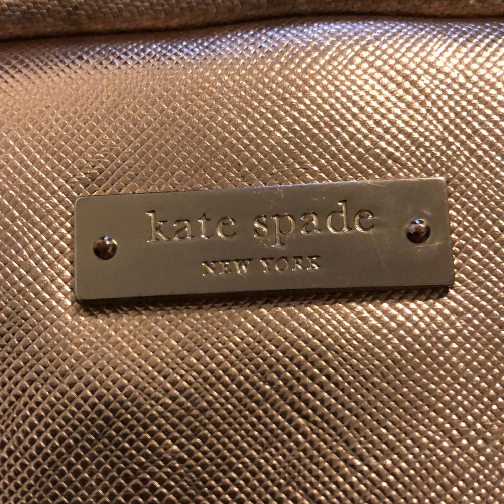 Kate Spade rose gold laptop case